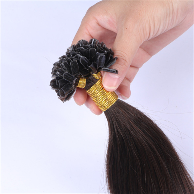 China remy u tip human hair extensions suppliers QM052